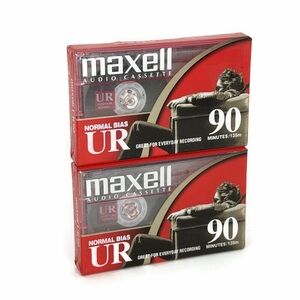Maxell UR 90 Blank Audio Cassette Tapes